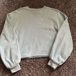 Universal Thread Goods Co. Light Blue Small Crop Sweatshirt